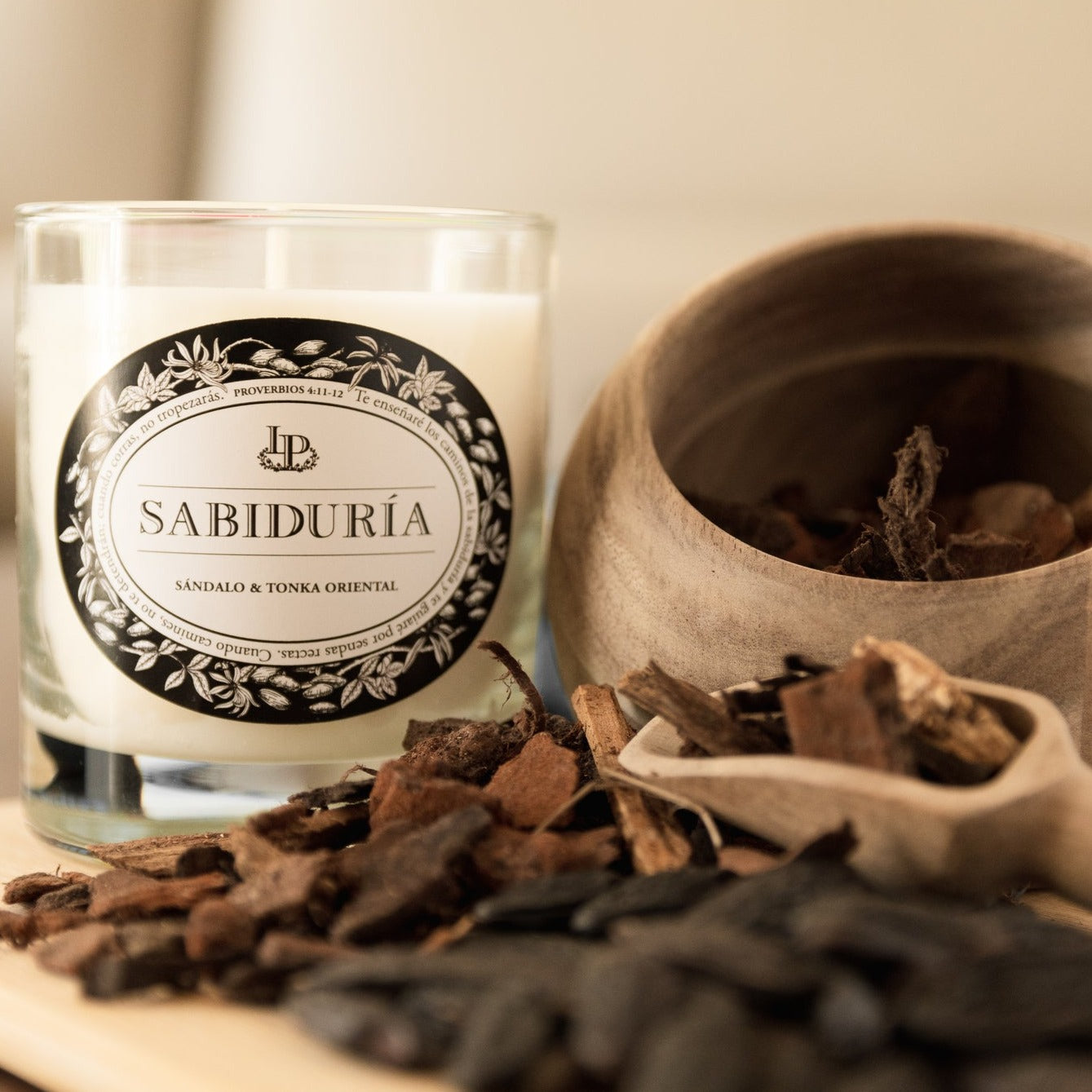 Sabiduría - Sándalo y Tonka Oriental 230gr
